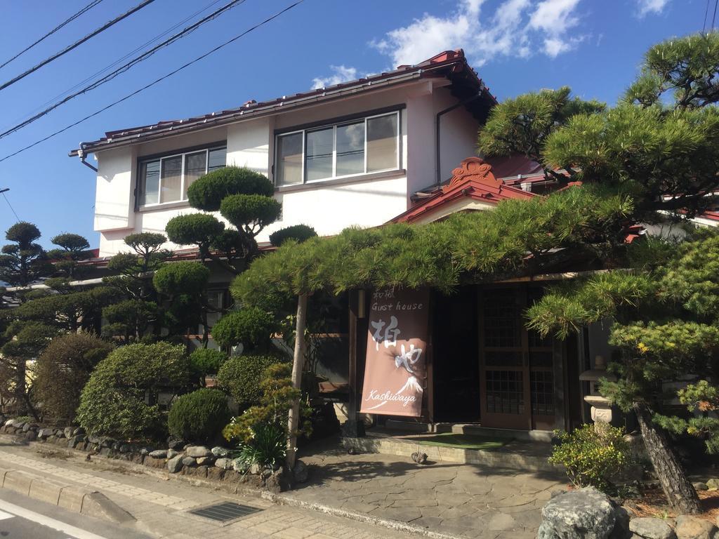 Wafu Guesthouse Kashiwaya Fujikawaguchiko Exterior photo